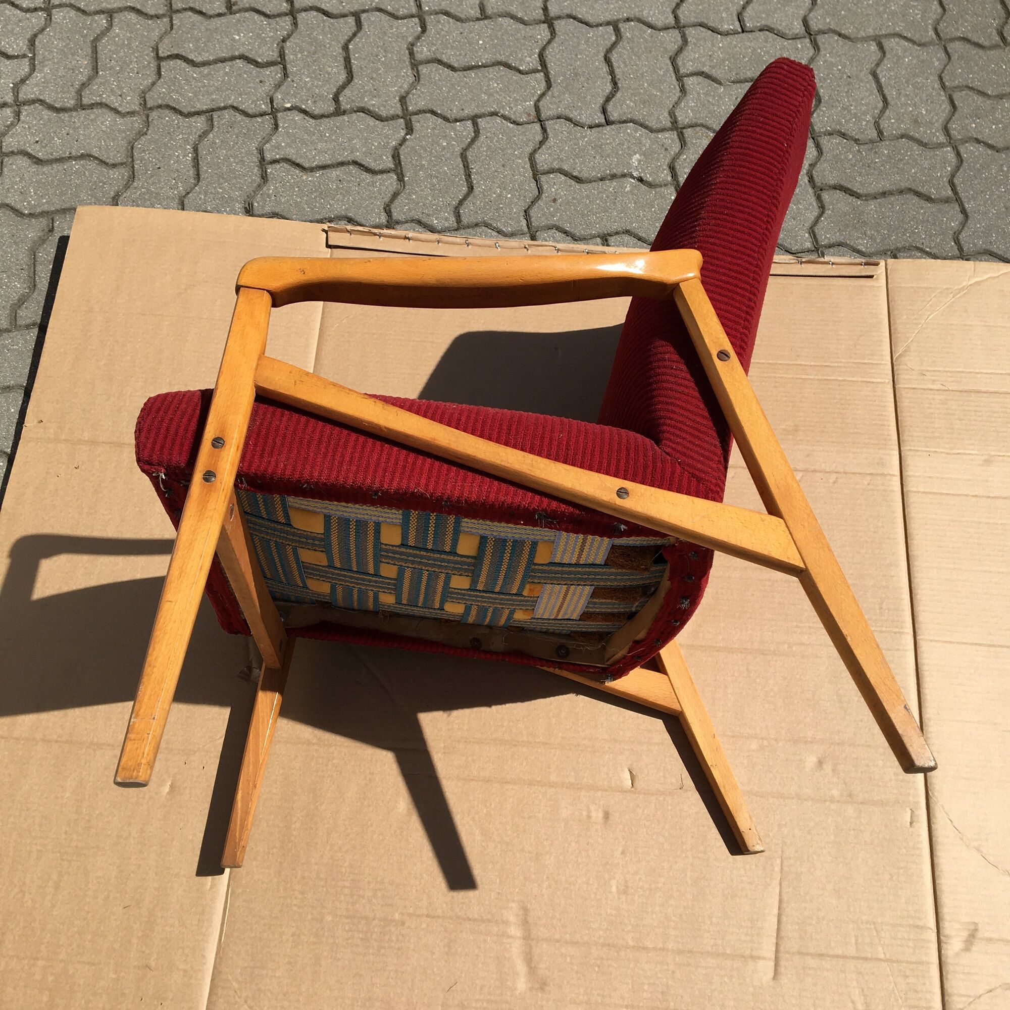 Vintage interier praha armchair jiri jiroutek vintage 60s midcentury czechoslovakia.