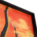 Painting 'Aftenrode' - mid century modern / 70's abstract
