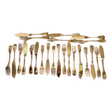 Cailar Bayar shell model fish cutlery