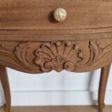 Commode chevet bois style Louis XV