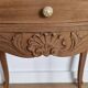 Louis XV style wooden bedside chest of drawers