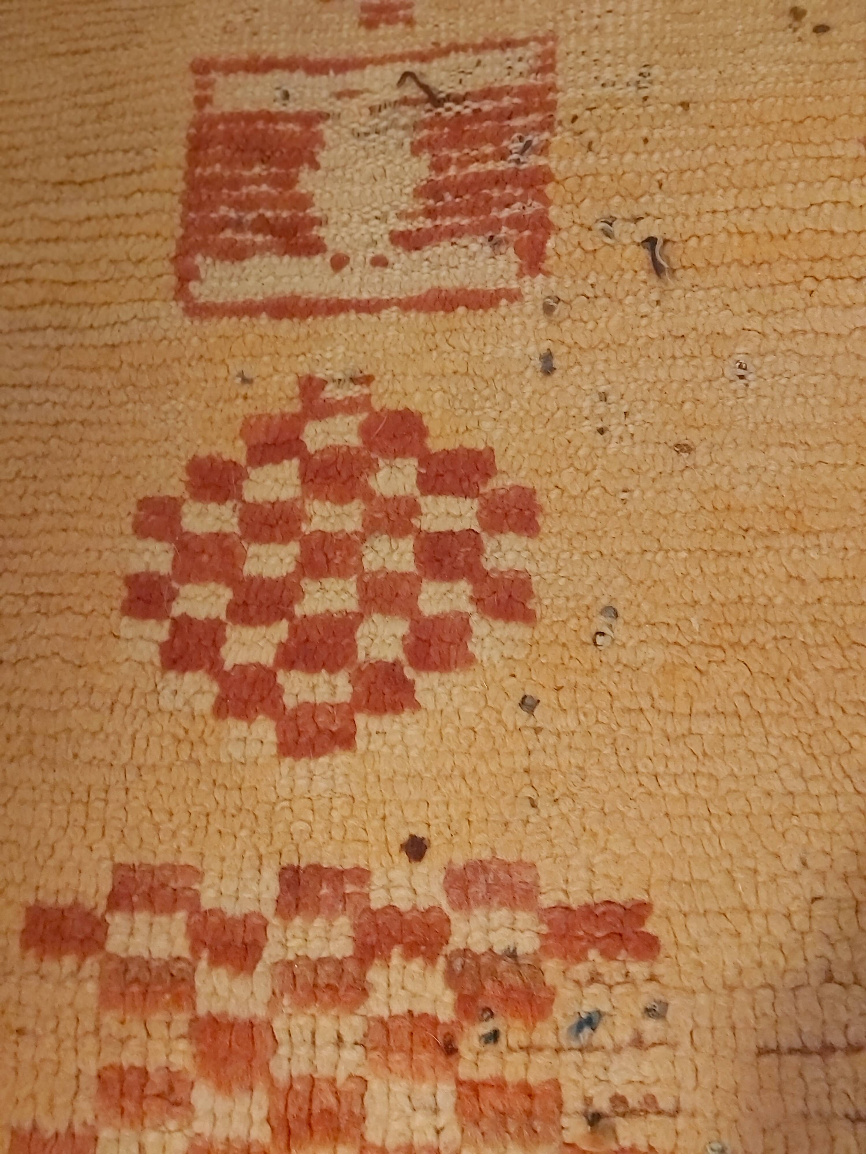 Vintage moroccan boujaad carpet 100x160cm