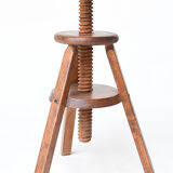 Tabouret d'architecte à vis