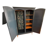 Scandinavian wardrobe wardrobe ganne blue