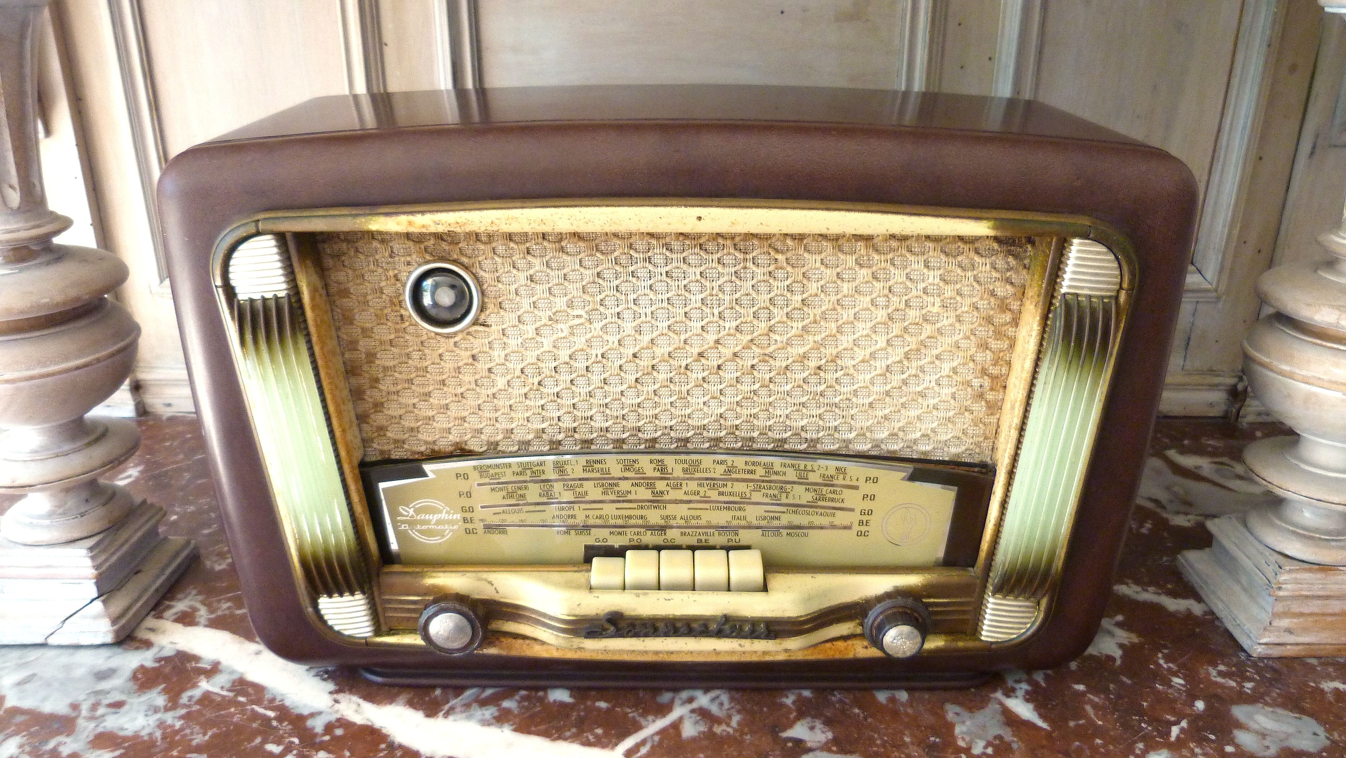 Poste radio TSF ancien Sonneclair | Selency