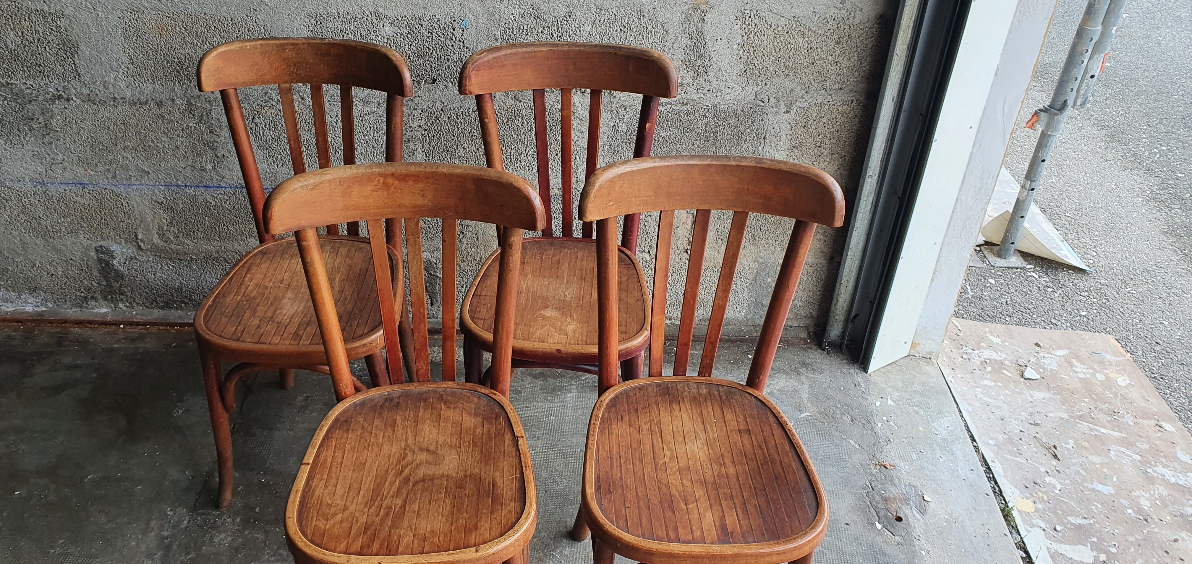 Chaises bistrot Fischel 1930
