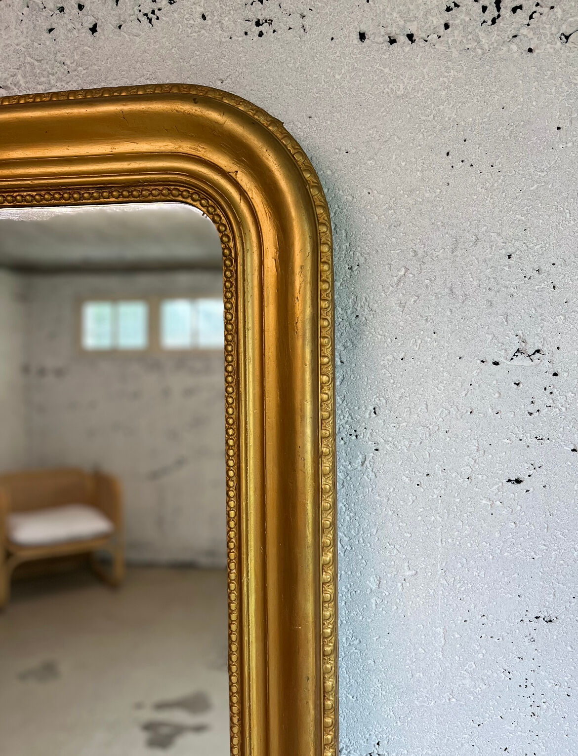 Old mirror golden mercury 160x111