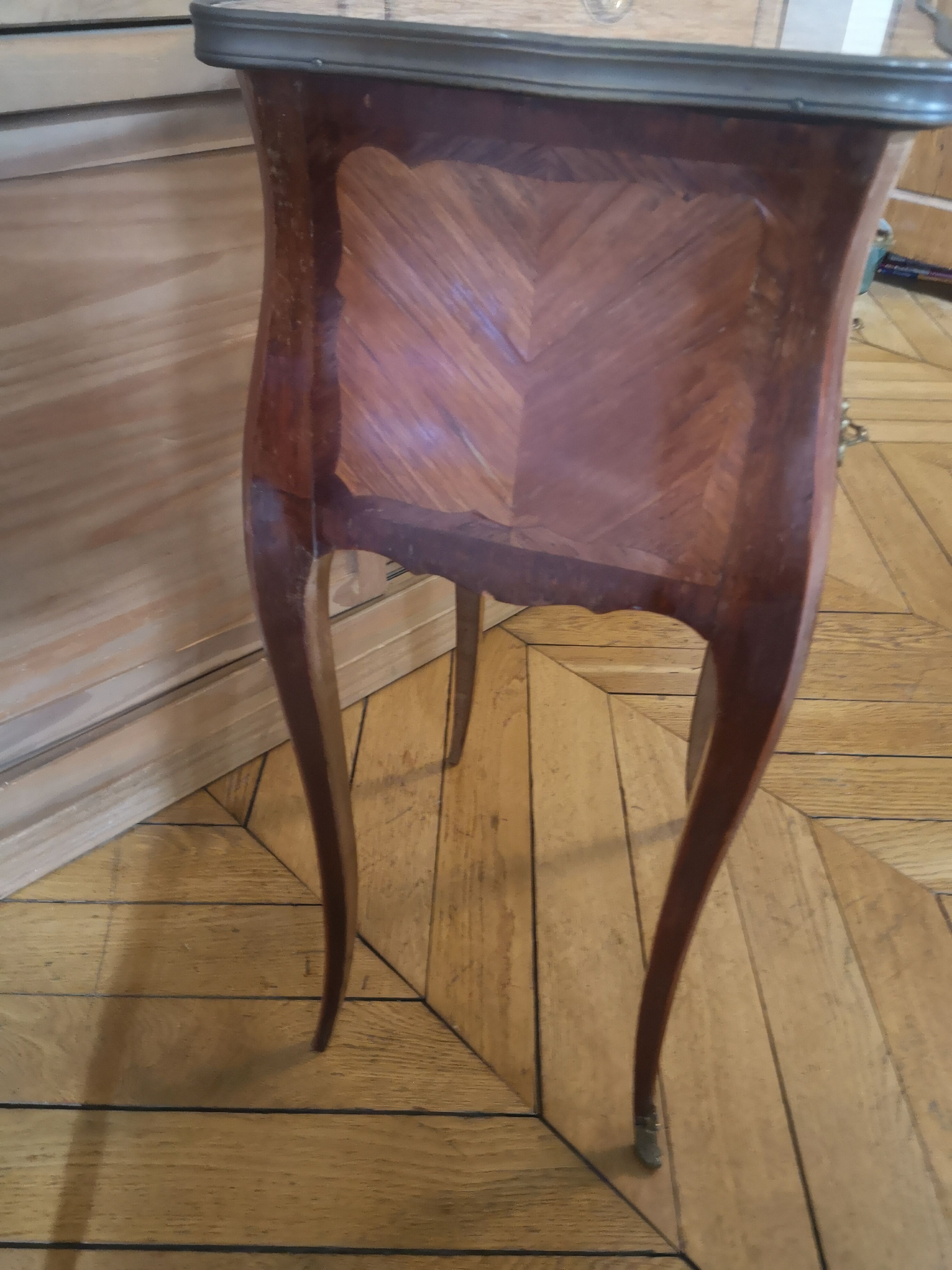 Pair of Mercier Frères bedside tables