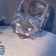Crystal ice bucket from Sèvres, France