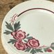 Two Digoin Sarreguemines dessert plates
