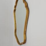 Miroir doré, 64x43 cm