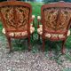 Paire de fauteuils cabriolet style Louis XV