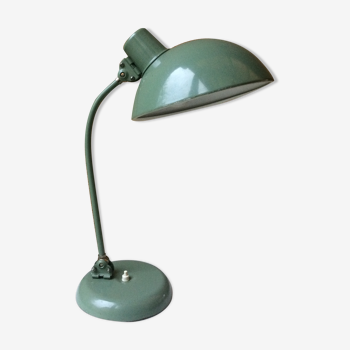 Lampe de bureau atelier industriel manufrance vintage vert