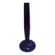Bougeoir scandinave en verre bleu