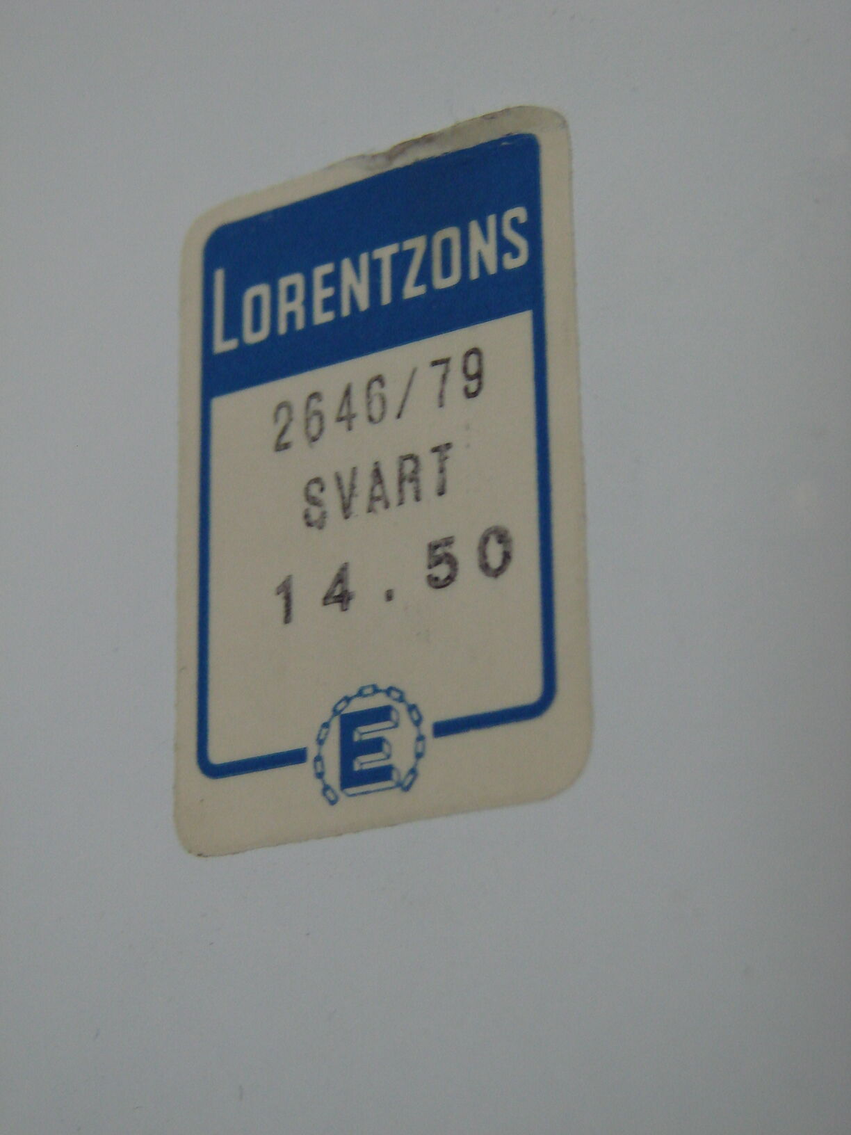 Wall lamp by Lorentzons, 1960s