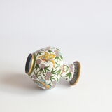 Cloisonné enamel butterfly vase, China 1950s
