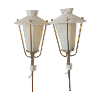 Paire de lanternes de la maison Arlus