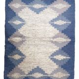 Tapis kilim vintage fait main Ardabil 145cm x 193cm - 1C1010