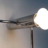 Vintage German Space Age ceiling lamp by Gaetano Sciolari for Leola, 1970s.