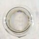 1900 glass cookie bucket engraved silver metal frame