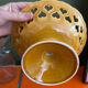 Vintage glazed stoneware bowl