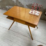 Vintage oak compass desk