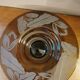 Art Deco glass cup signed N Collet France