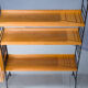 Mid-Century Elm Shelf, 1960s.