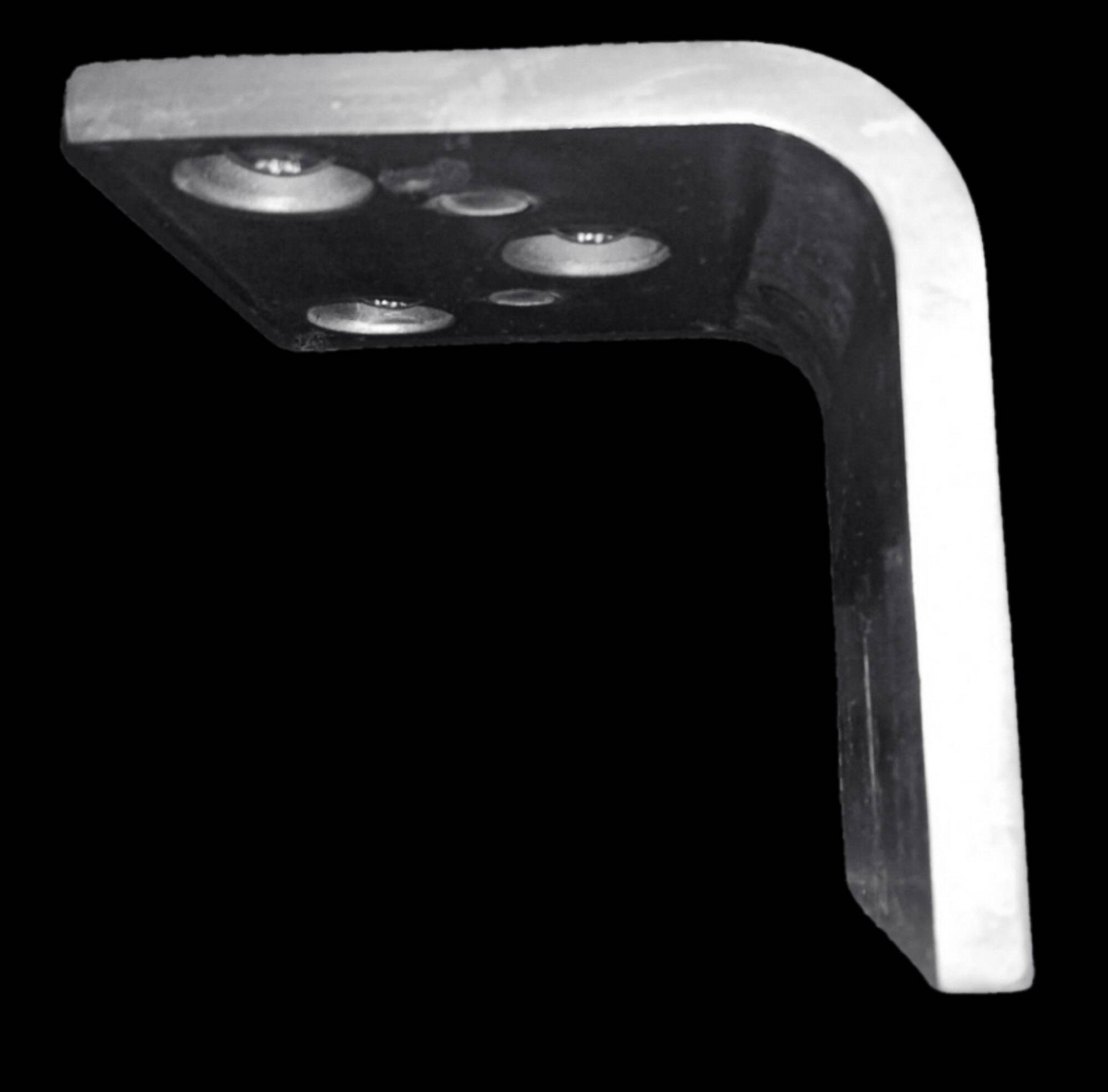 Leather lounge set – Steiner Paris – aluminium base – 1970s/1980s