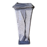 Raku vase
