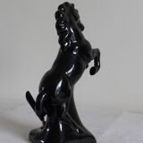 Black ceramic horse