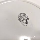 Lacquered Ceramic Dessert Plate by Antonia Campi for Richard Ginori, Italy