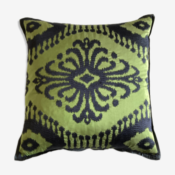 Designer's guild embroidered silk cushion