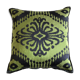 Designer's guild embroidered silk cushion