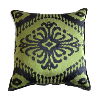 Designer's guild embroidered silk cushion