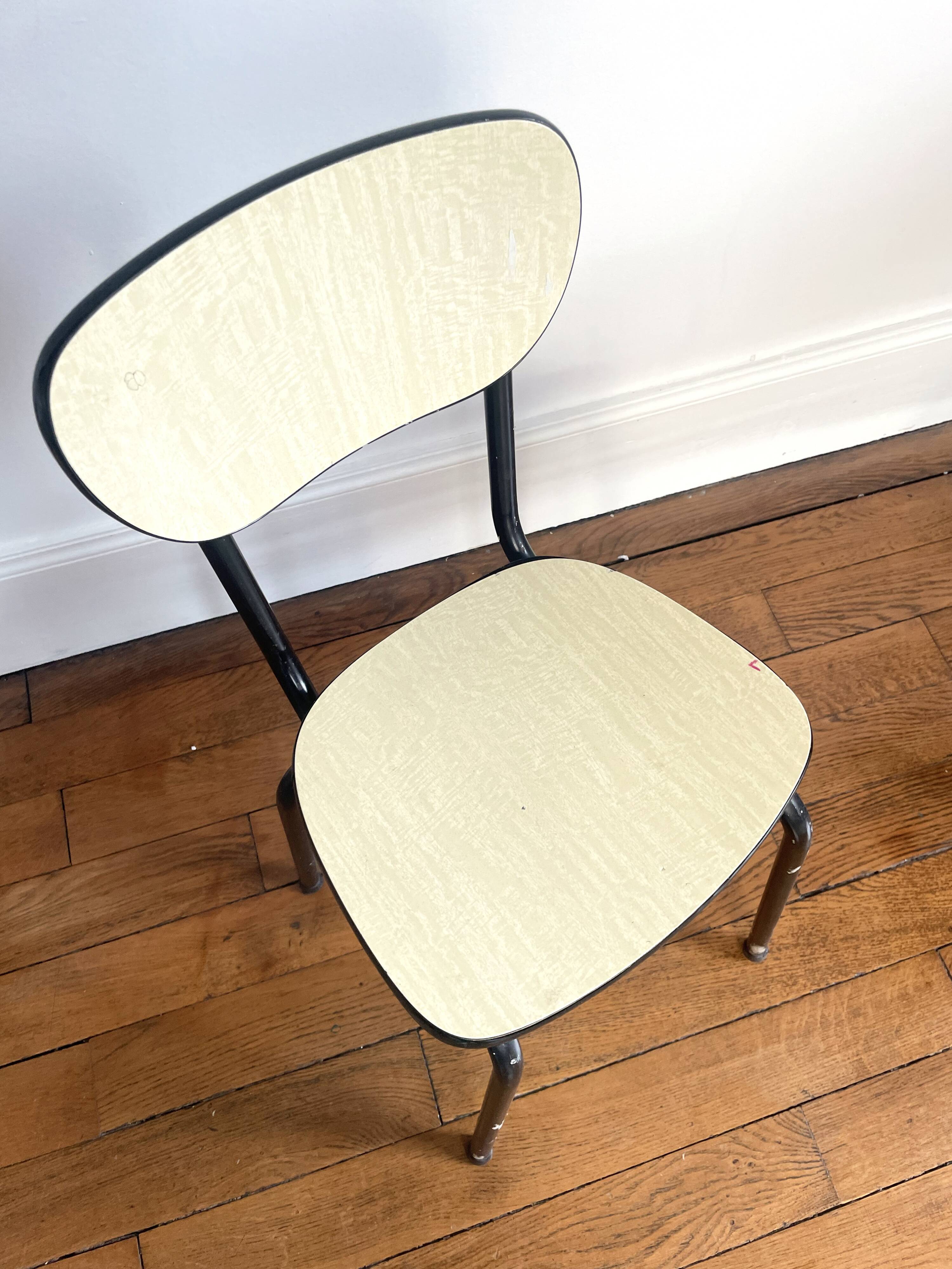 Formica children's desk + chair