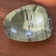 Vintage green onyx ashtray