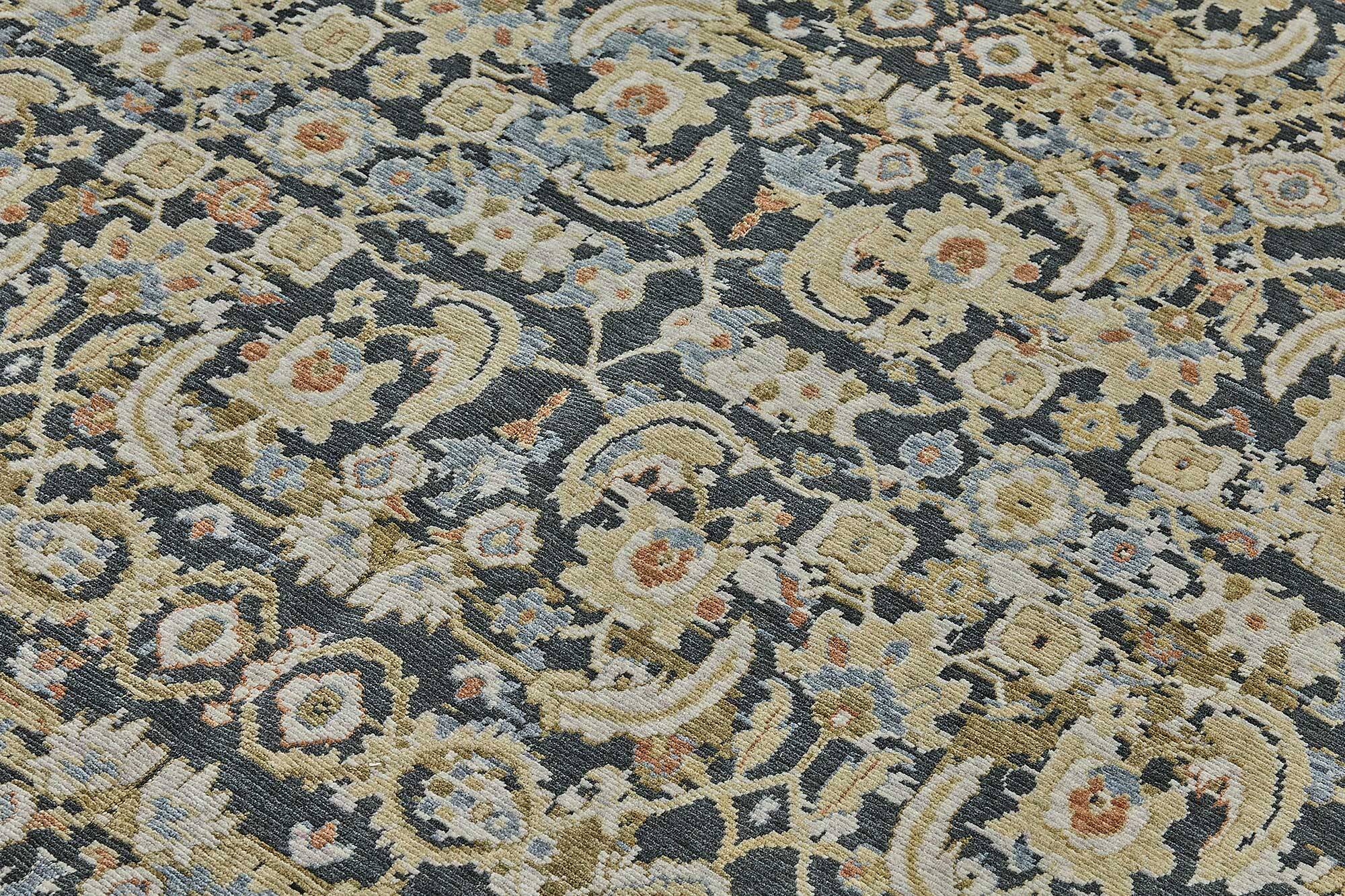 Turkish Handcrafted Loom Oushak Rug 205 cm x 294 cm