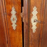 Louis Philippe style walnut wardrobe