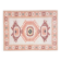1970s Turkish Oushak Handmade Wool Cotton Pink Area Rug 183x244
