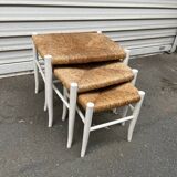 Vintage nesting stools