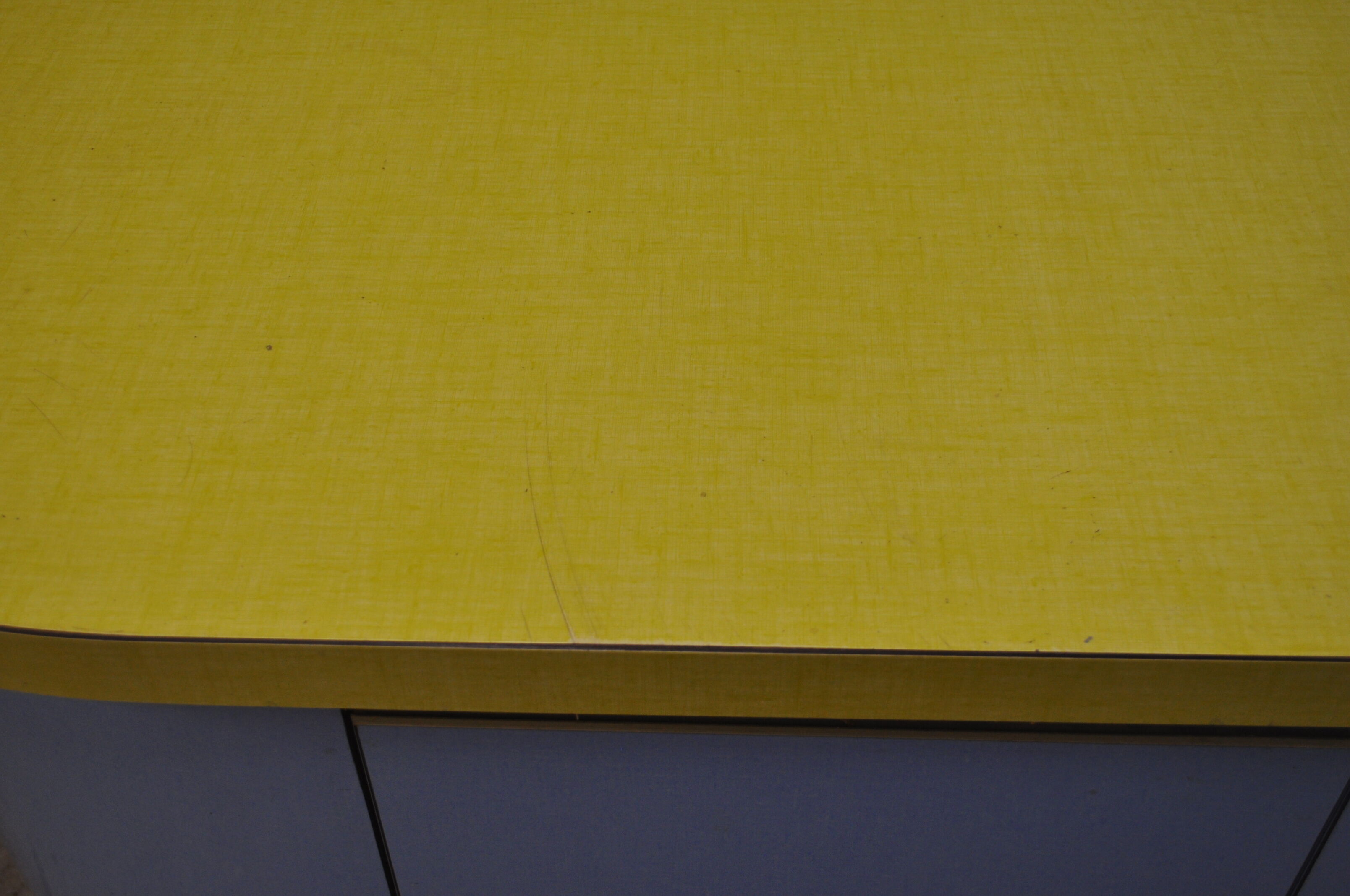 Two-tone formica sideboard