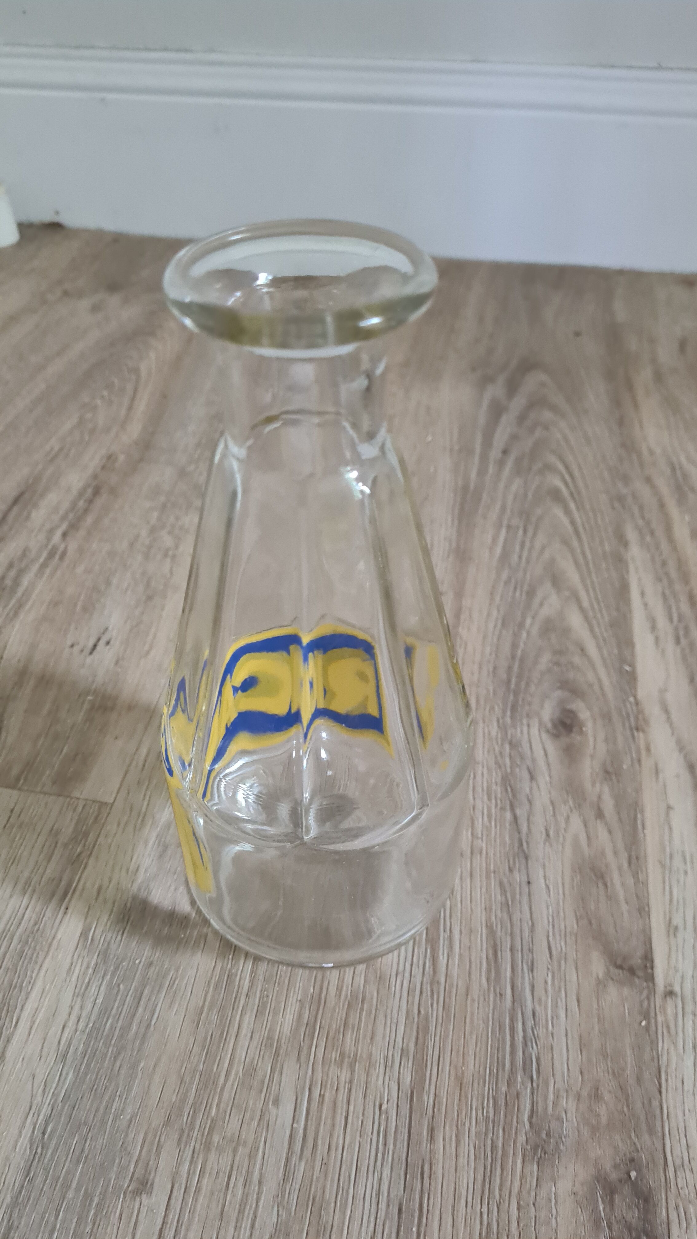 Old Ricard glass decanter, 1950