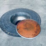 Handmade Folk Art Bar Coffee Table, India, 1970s