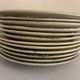 12 dessert plates and an art nouveau dish Royat de Sarreguemines