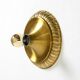 1960's Space Age Pop Art  brass and metal wall or ceiling lamp by Sölken