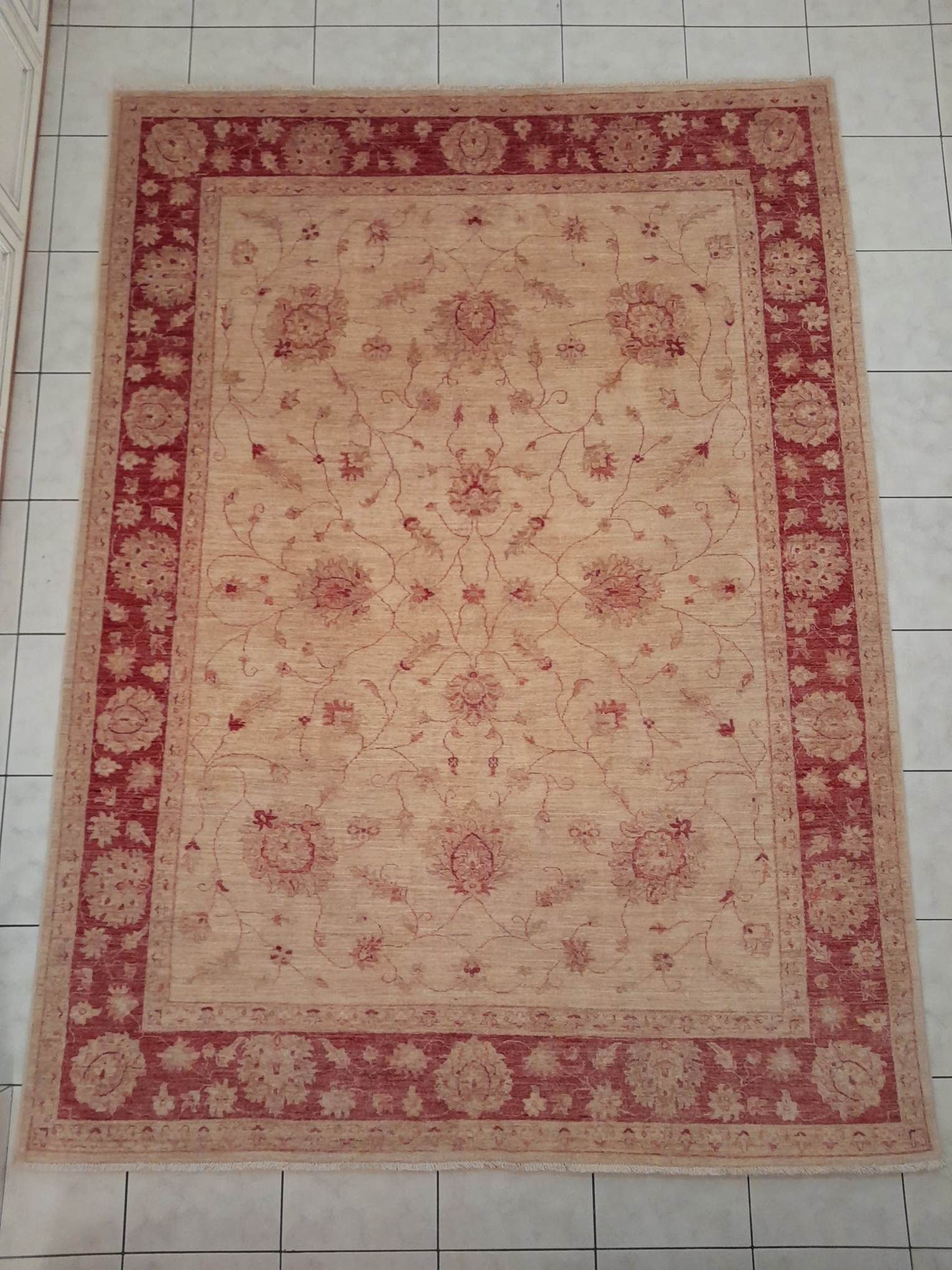 Chobi ziegler handmade rug 267x198cm