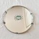 Bohemian crystal tray from the 40s-50s