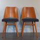 Set of 6 renovated chairs, design Oswald Haerdtl by Ton, Czech, 1960s