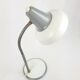 Grande lampe de bureau orientable en métal laqué blanc années 70